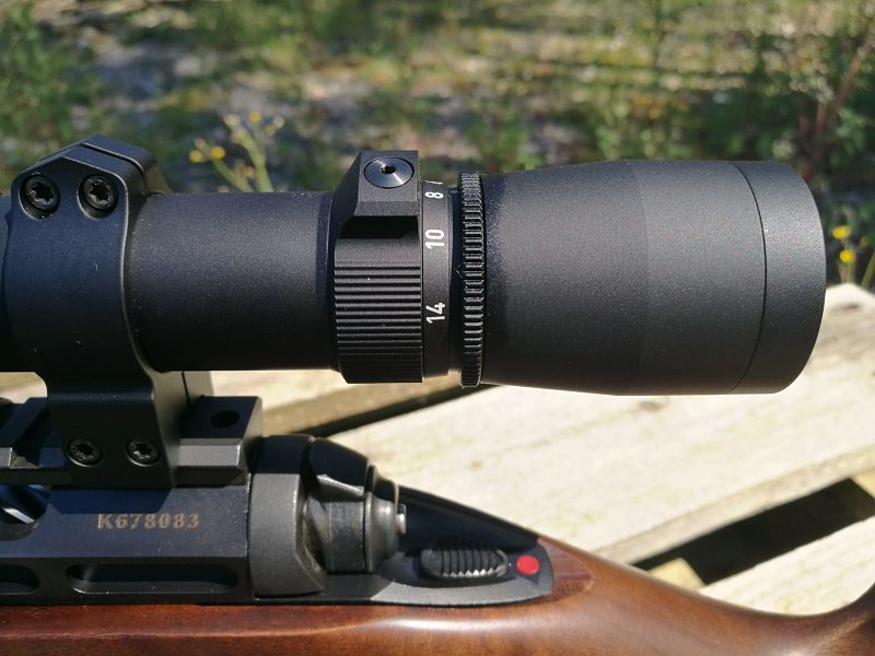 LEUPOLD VX-3i 4,5-14X50 Side Focus CDS-ZL Duplex Magnificación